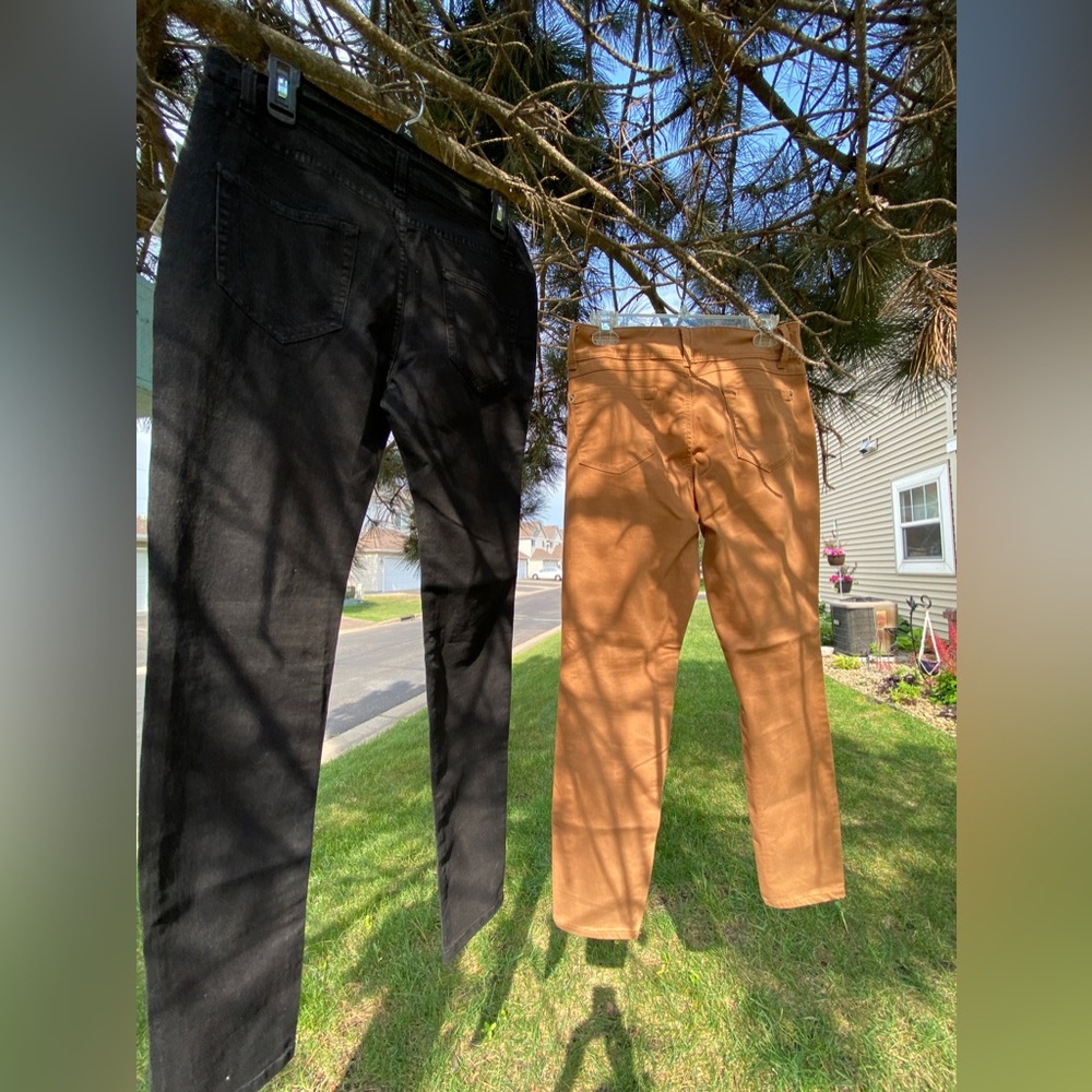 Two Pcs. NWT Trending Jeans Sz-11 Juniors- NOBO & BONGO-Both Good Fabric Streach - Picture 2 of 15